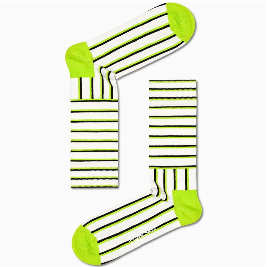 BLOCKED STRIPE SOCK Happy Socks | BSS011300